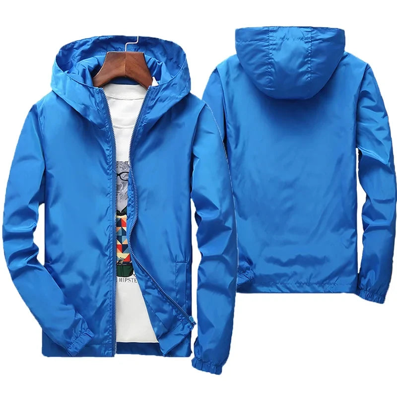 Camping Rain Coat Men Women Windbreaker Women Men Waterproof Jacket Cycling Protect Clothing Fishing Rain Wind Breaker Jacket