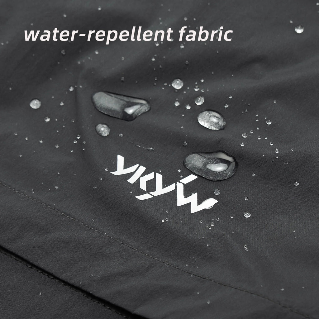 Men's Cycling 2-in-1 Jacket Waterproof Windproof Bicycle Jersey 6 pockets breathable Road Bike Gilet MTB Riding Clothes