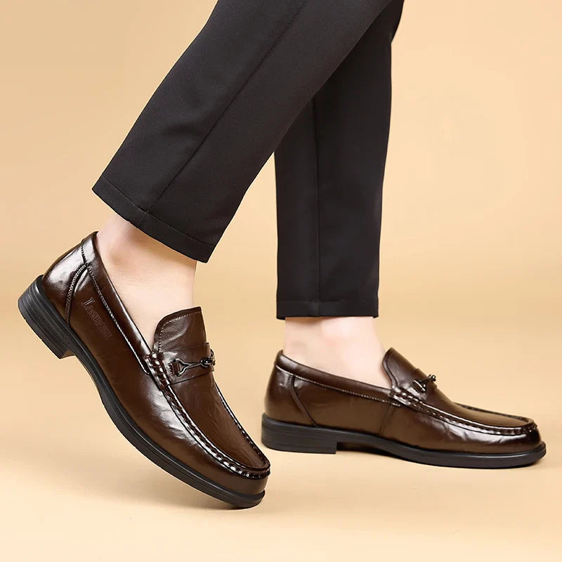 Fashion Style Man Casual Shoes Comfortable Luxury Loafers Leisure Walk Men Slip on Flats All-match Male Business Shoes Moccasins