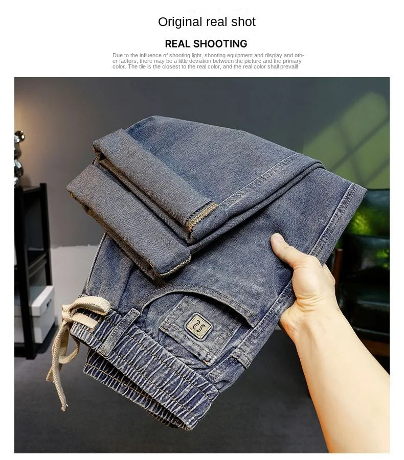 Men's Loose Straight Leg Jeans 2026 New Style Casual Comfortable Men's Denim Trousers Fashionable Male Fashion