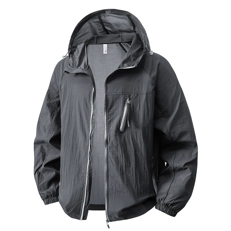Women's Men's Sun Protective Jackets Camping Mountaineering Hiking Outdoor Sports Windbreaker Summer Lightweight Coat