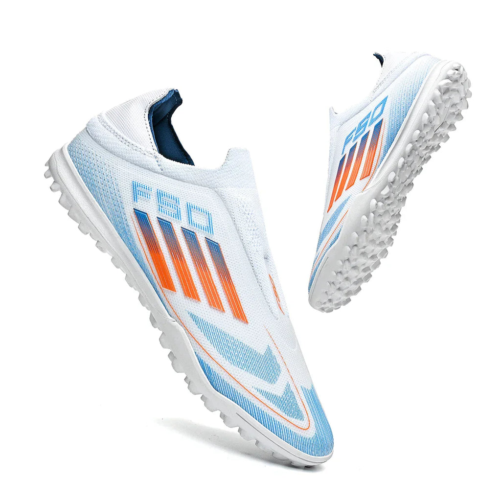 New Men Soccer Shoes Cleats Outdoor Sport Football Boots Non Slip Training Boys Breathable Adult Long Spikes Match Comfortable
