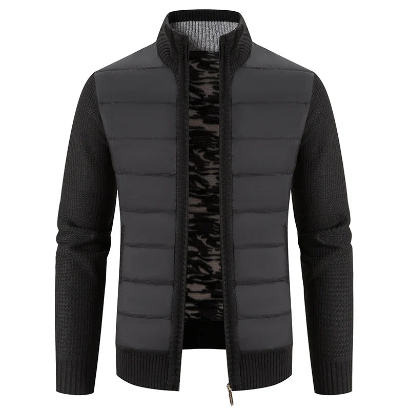 Men's Autumn Winter Sweater Baseball Coat Knit Jacket Korean Jumpers Male Windbreaker Fashion Pullovers Business Casual Knitwear