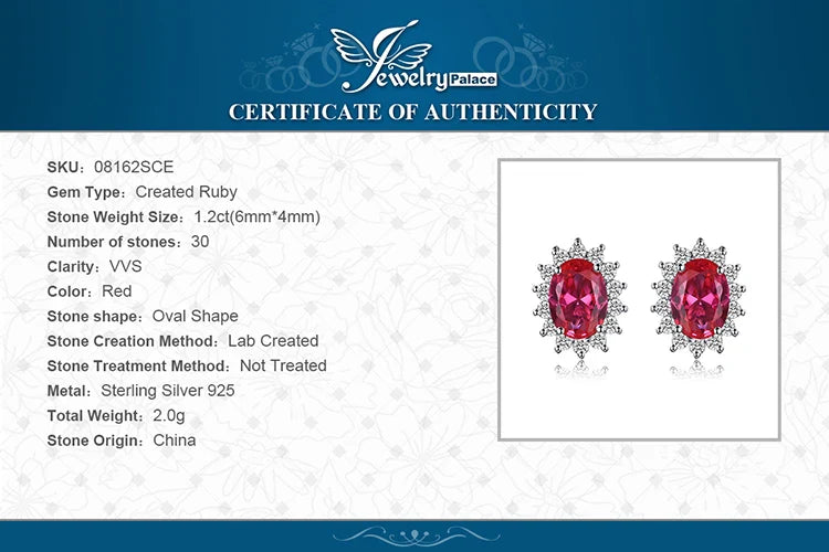 Princess Diana Created Blue Sapphire Ruby Simulated Emerald 925 Sterling Silver Pendant Necklace Women No Chain