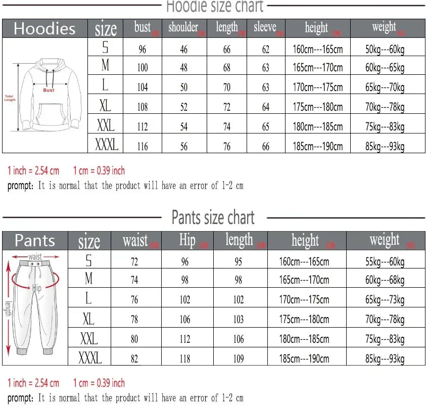 Men's Velvet Thickened Sports Set New York Letter Printed Spring and Autumn Hoodie Set Long Sleeve Casual Comfortable Pocket Hoo