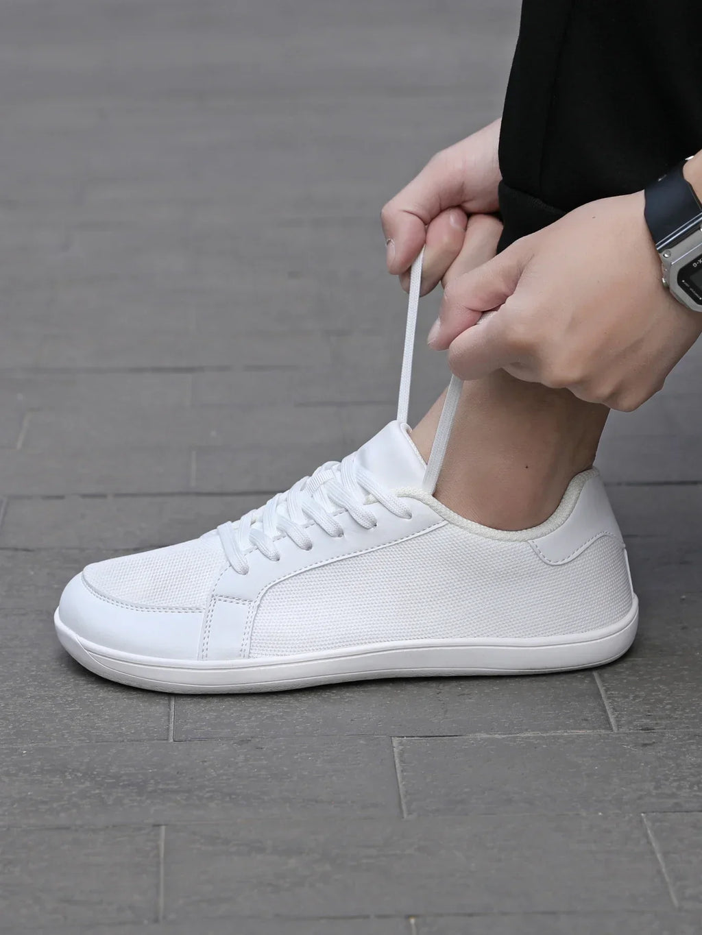 Wide Toe Casual Shoes for Men and Women Barefoot Soft Sole Flats Non Slip Walking Footwear Plus Size Comfortable