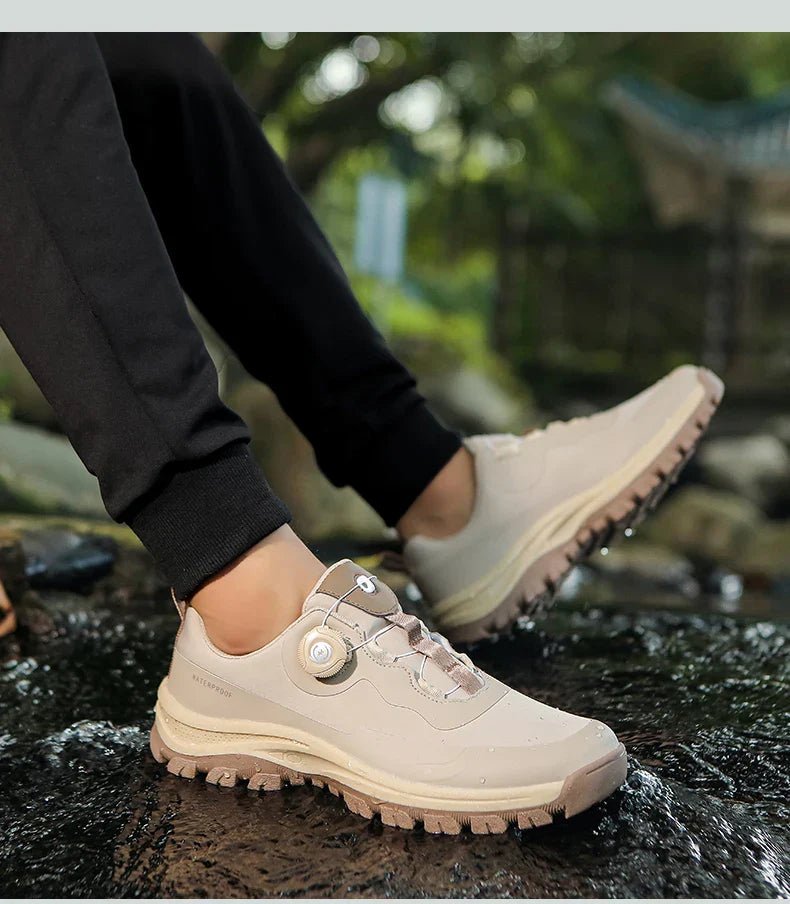 Waterproof Hiking Shoes Men Outdoor Trailing Trekking Shoes Ultra-light Sneakers Tactical Boots Non-slip Wading Boots Size 40-47