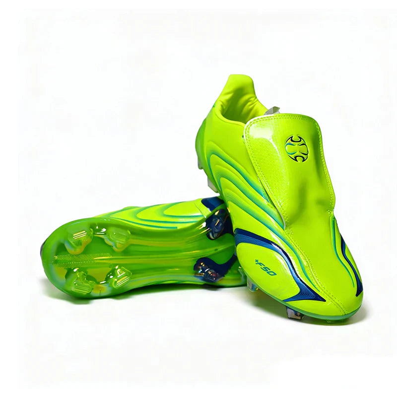 Professional Mens Soccer Shoes F50 Training Non-Slip Turf Soccer Cleats Boys TF/FG Football Sneakers Chuteira Campo 39-45