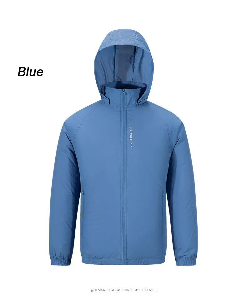 Portable Air Conditioner Jacket USB Fan Cooling Coat Outdoor Work Construction Fishing Hunting Lightweight Sun protection Jacket