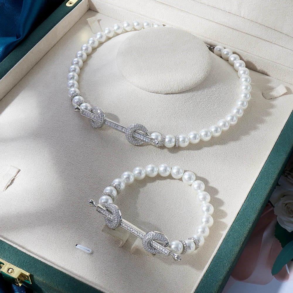015810 Beaded Choker for Women Color Natural Stone Necklace Set Daily Wear Ceremony Engament Cocktail Party Jewelry Accessories