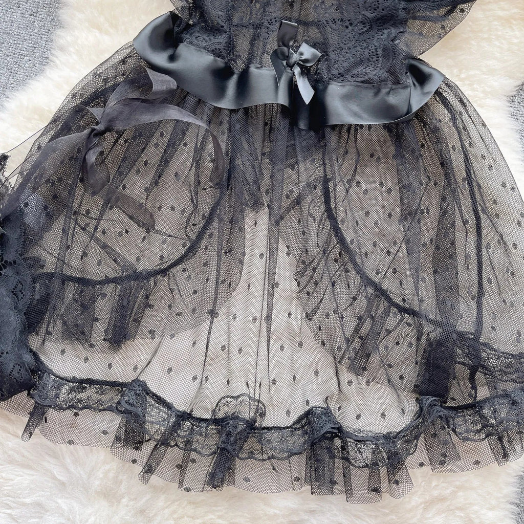 Woman Plus Size Sexy V-Neck Strap Dress Lace Trim Slim Short Dress Women Fashion Comfortable Dress Party Hotsweet