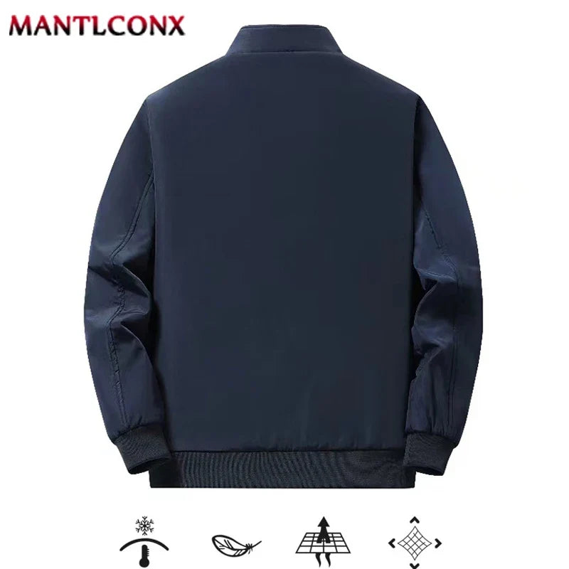 Luxury Men's Winter Coats Business Casual Thicken Inner Men's Winter Jacket Fleece Inner Parkas Man Thermal Warm Outerwear L-3XL