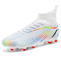 New Men Soccer Shoes Men Grass Breathable Soft Outdoor Football Shoes Cleats Long Spikes Comfortable Training Sport Shoes Men