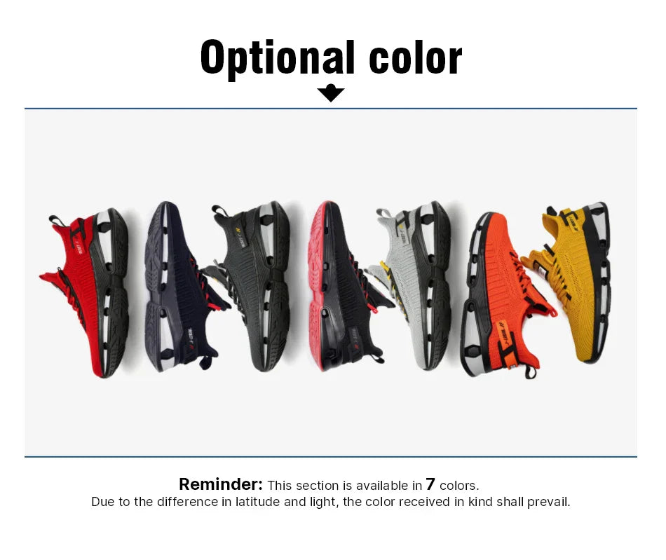 Lightweight Running Shoes For Men Casual Men's Designer Mesh Sneakers Lace-Up Male Outdoor Sports Walking Shoes