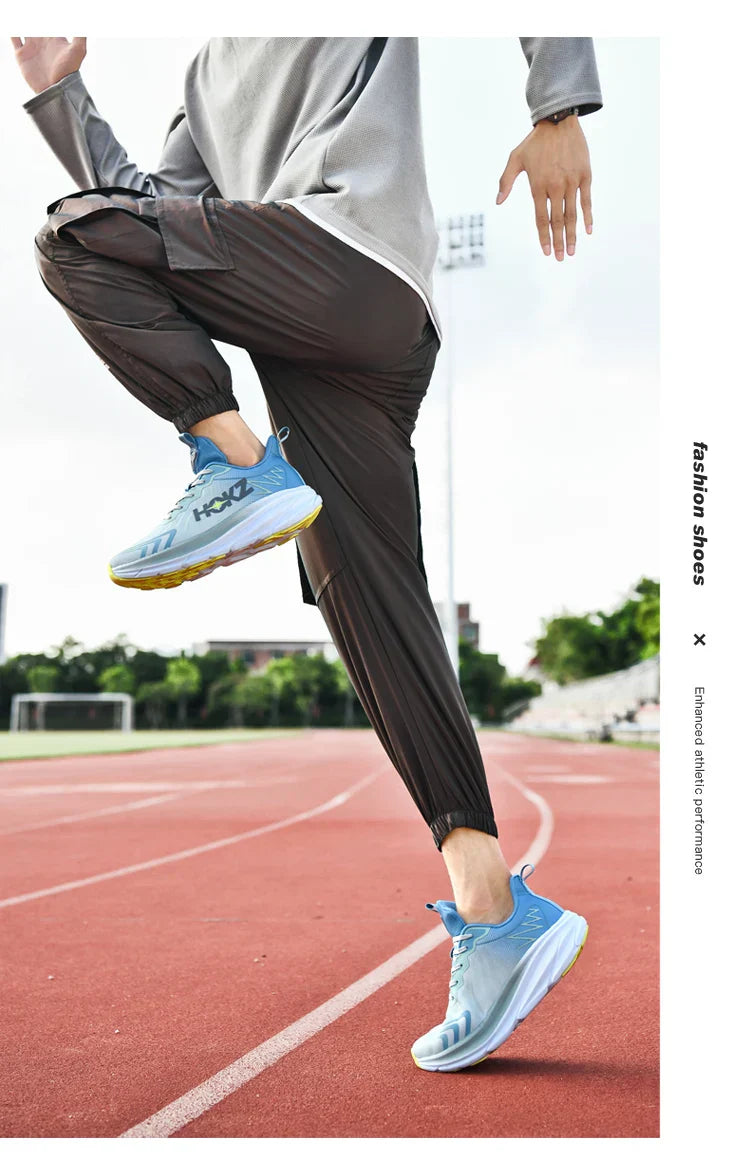 Men's Classic Cushion Running Shoes Hiking Walking Shoes for Women Gym Workout Lightweight Breathable Mesh