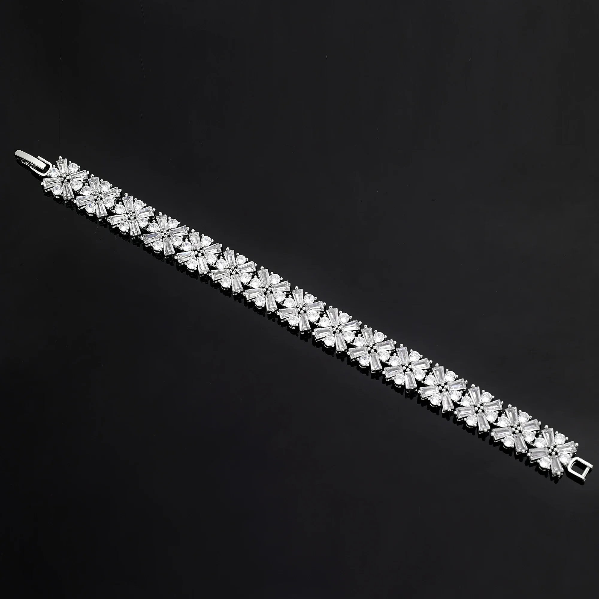 Popular Water Drop Bridal Jewelry Sets For Women Gold Plated CZ Zircon 4pcs Necklace Earring Sets Dubai Wedding Jewelry
