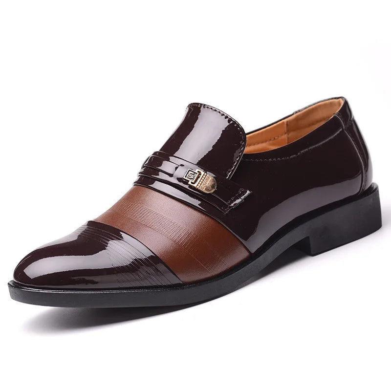New Handmade Men's Oxford Shoes Leather Brogue Men's Formal Leather Shoes Classic Business Formal Men's Shoes Oxfords