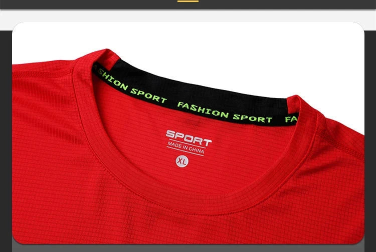 Men Running Sport Shirts Tops Long Sleeve Plus Size Tees Dry Fit Breathable Training Clothes Gym Sportswear Fitness Sweatshirts