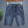 Men's Straight Casual Denim Shorts Simple Solid Cargo Slim Jeans Comfortable Breathable Bermuda Short Pants Summer 2025 Y2K