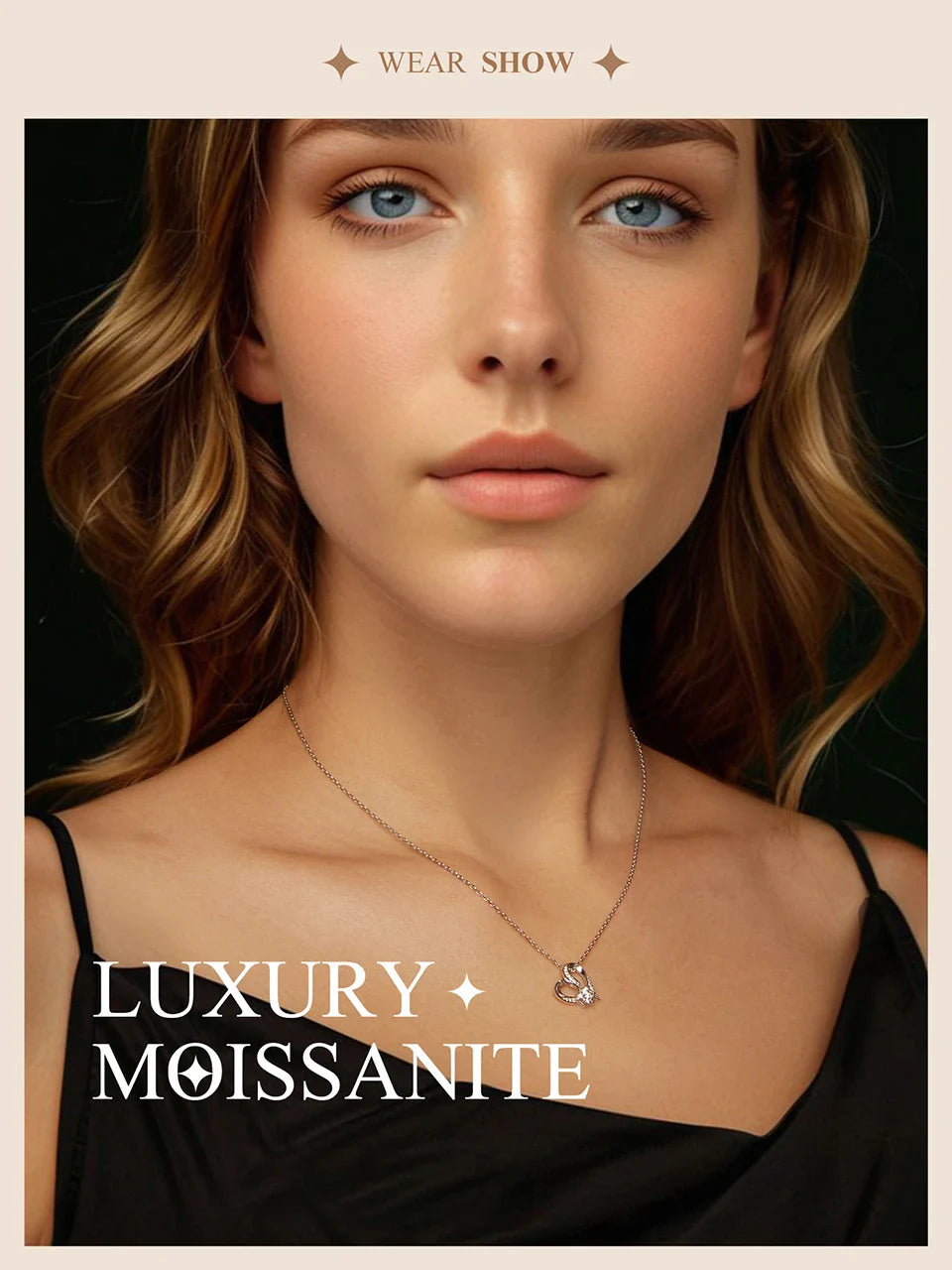 Heart Necklaces for Women, Forever Love Moissanite 925 Sterling Silver Minimalist Heart Pendant Necklace Engagement Jewel