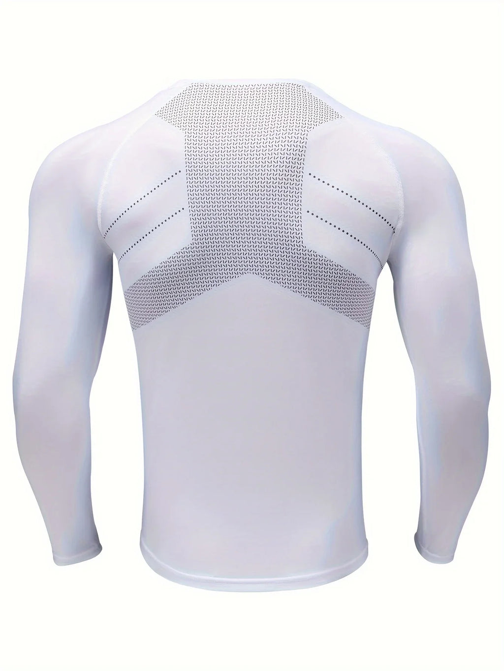 Men's Athletic Quick-Dry Long Sleeve Tee - High-Stretch, Durable & Versatile Sportswear for Training and Casual Wear