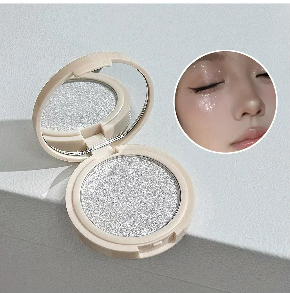 Retro Mail Makeup Set 5pc Matte Lip Mud,1 Blush,1 Highlight And 1 Necklace Gift Multipurpose Cosmetics Kits For Women