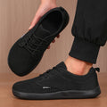 Men's Shoes Sneakers Wide Toe Barefoot Casual Wide Last Fashionable Canvas Black Flat Board Shoes Breathable Mesh Men's Shoes