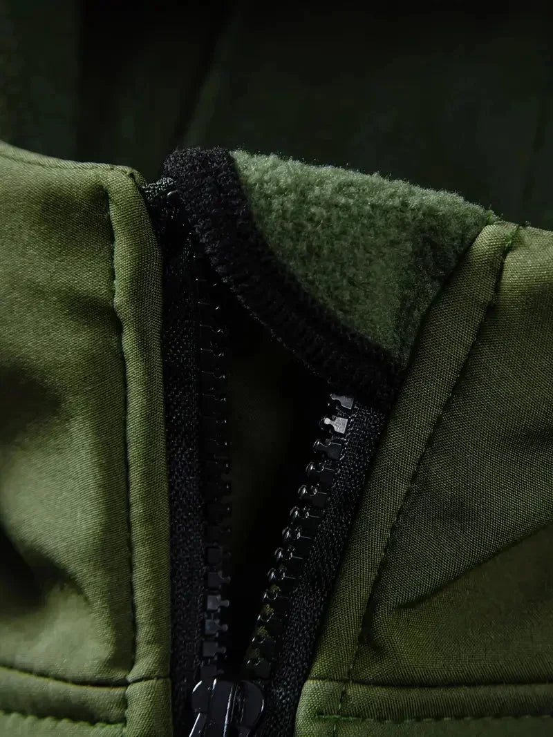 Autumn WinterTactical Jackets Men Cargo Military SoftShell Waterproof Windproof Hooded Jackets Outdoor Functional Multi-pockets