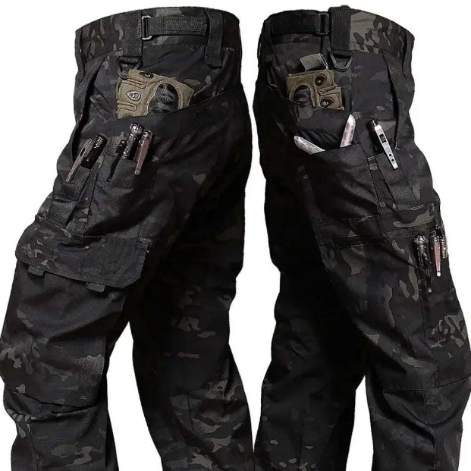 New Tactical Hunting Suit Outdoors Training Durable Breathable Camo Set Waterproof Quick Drying windproof Combat Two Piece Set