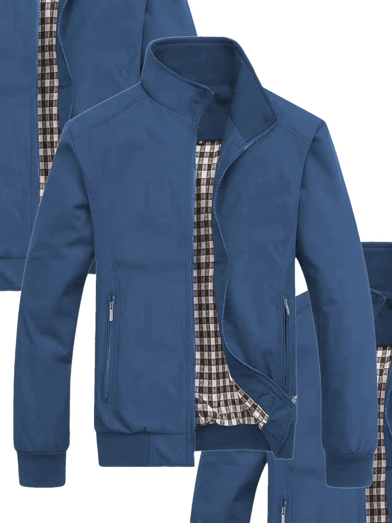 Men's Jackets, Casual Outerwear, New Trendy Jackets for Spring and Autumn, Suitable for Seasonal Changes, Sports, Running, Walking, Shopping, and Casual Wear