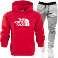 2025 Men's Autumn/Winter Fashion Printed Casual Two Piece Hooded Sports Shirt and Pocket Pants Regular Fit Outdoor Sports Set