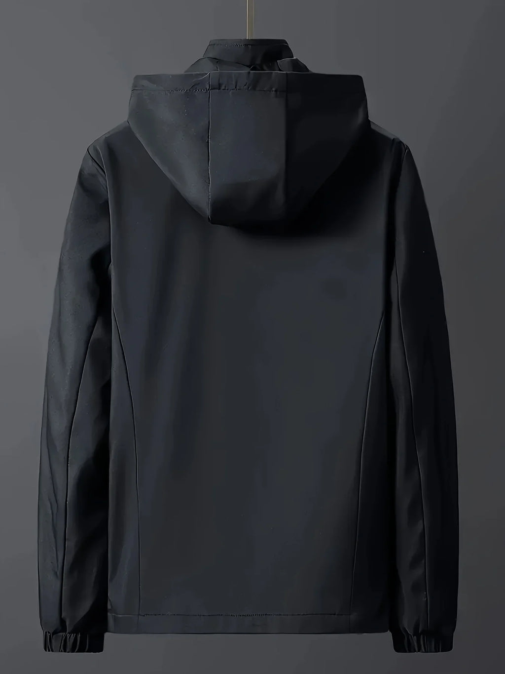 Windproof detachable hooded jacket Korean style trendy loose fashion casual men's jacket