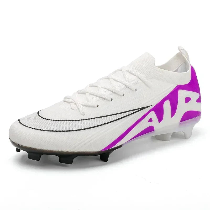 Men Soccer Shoes Unisex Football Boots Non-Slip Grass Outdoor Sports Shoes Breathable Training Sport Ultralight Drop Shipping