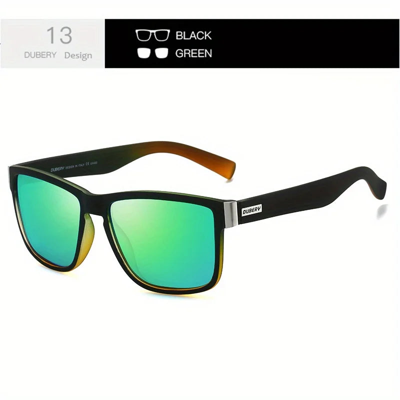 DUBERY Polarized UV400 Protection Sunglasses For Men And Women 15 Colors Model 518