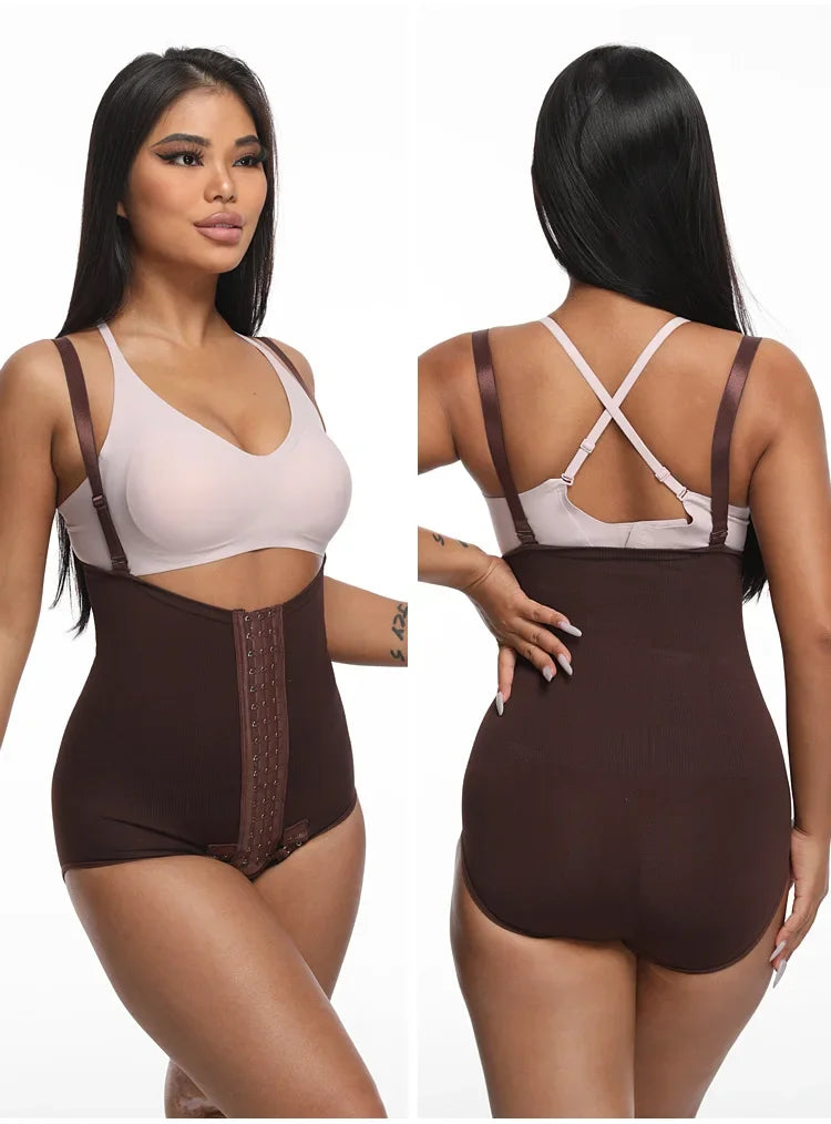 Women Shapewear Bodysuit High Waist Trainer Girdle Shorts Tummy Control Panties Body Shaper Butt Lifter Compression Underwear