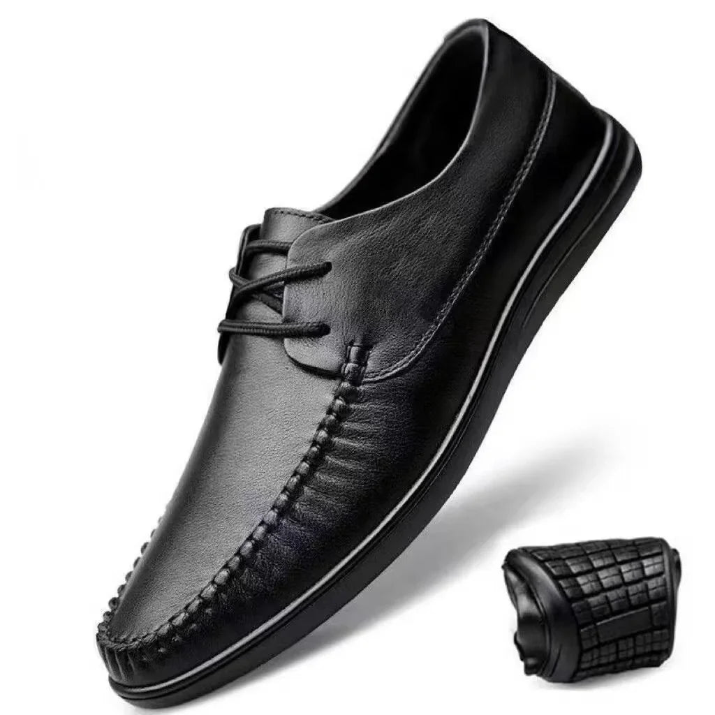 Men's Formal Leather Shoes – Classic Lace-Up Office & Business Dress Footwear