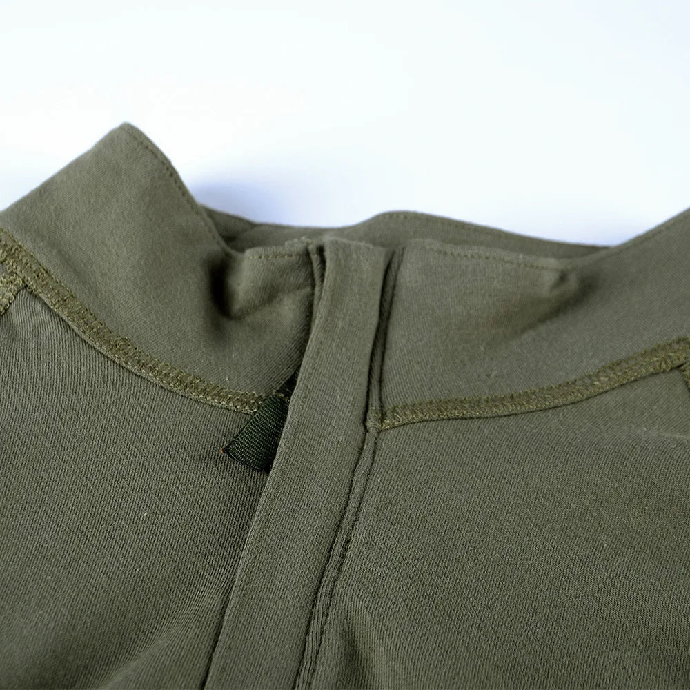 Airsoft Paintball Shirts Multicam CP Camo Cotton Tactical Shirt Men Army Military Combat T-Shirt Hunting Clothing Wear-resisting
