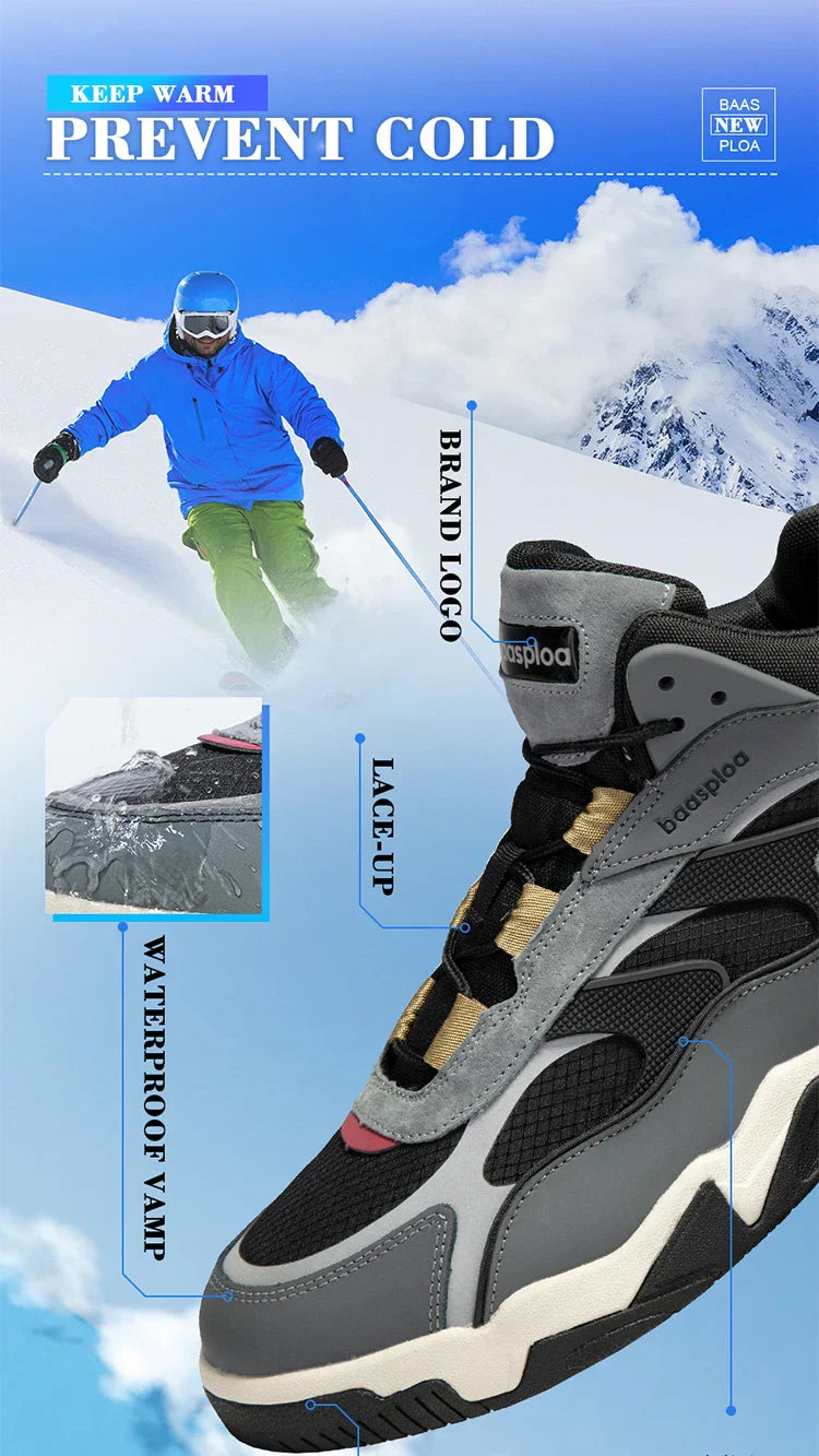 New Men's Shoes Outdoors Walking Sneakers Waterproof Shoes Comfort Tenis for Men Non-Slip