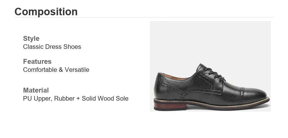 Social Shoe Male Business Comfortable Gentleman'S Stylish Formal Shoes Men
