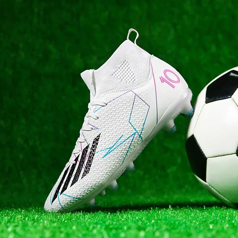 New Unisex Football Boots Professional Non-slip Soccer Shoes Outdoor Drop Shipping Futsal Match Training Sport Sport Sneakers