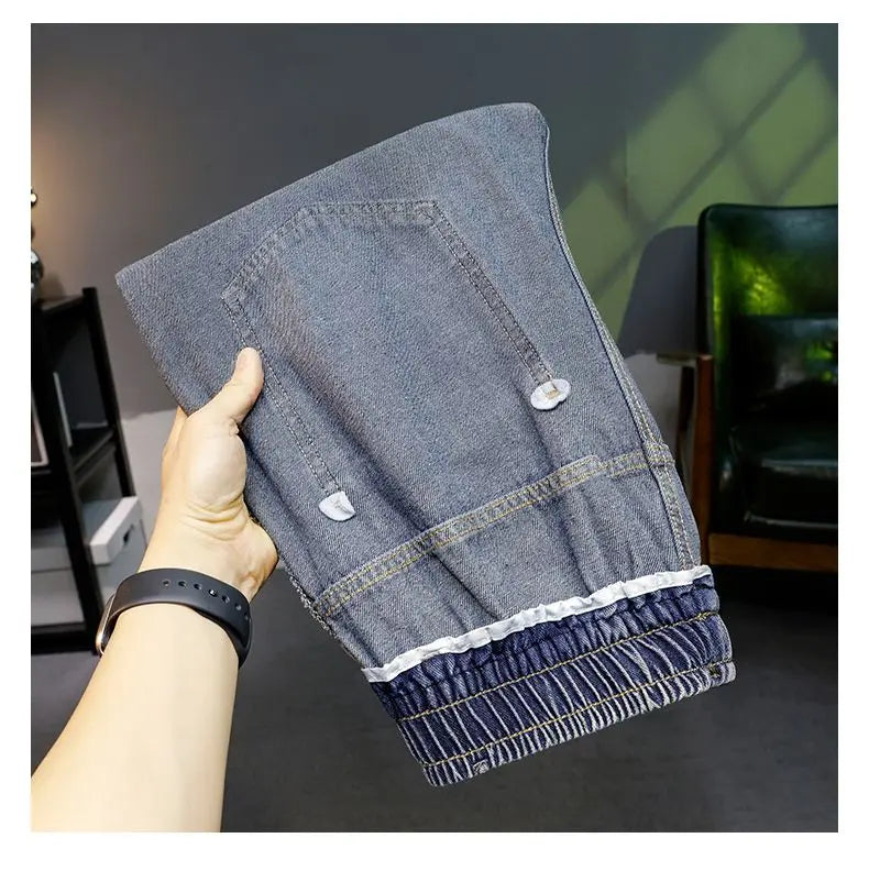 Men's Loose Straight Leg Jeans 2026 New Style Casual Comfortable Men's Denim Trousers Fashionable Male Fashion