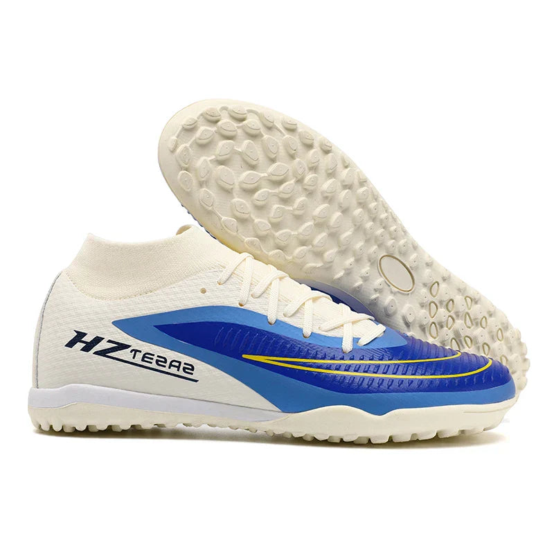 New Men Soccer Shoes Sport Outdoor Football Boots Training Boys Breathable Cleats Adult Long Spikes Non Slip Match Comfortable