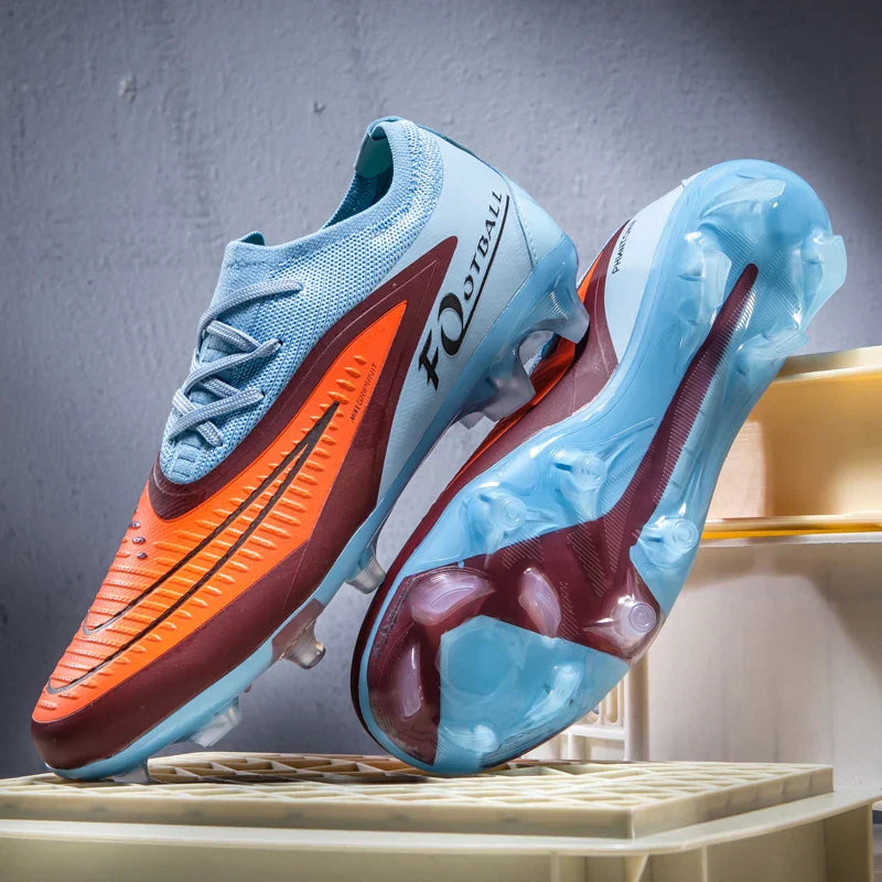 New Professional Men Soccer Shoes Ankle Boys Sneakers Non-Slip Football Boots Match Comfortable Sports Shoes TF/FG Unisex