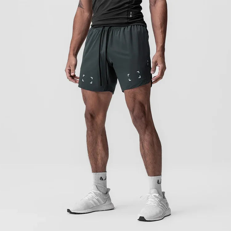 Men's Summer Gym Fitness Sports Bodybuilding Shorts Jogging Breathable Quick Dry Short Pants Casual Basketball Shorts Sweatpants