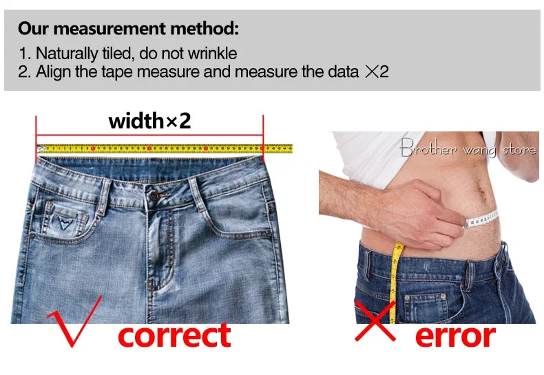 2024 Autumn New Men's Stretch Fit Jeans Bright Trendy Denim Straight-leg Trousers Male Red Lake Blue Yellow Trousers