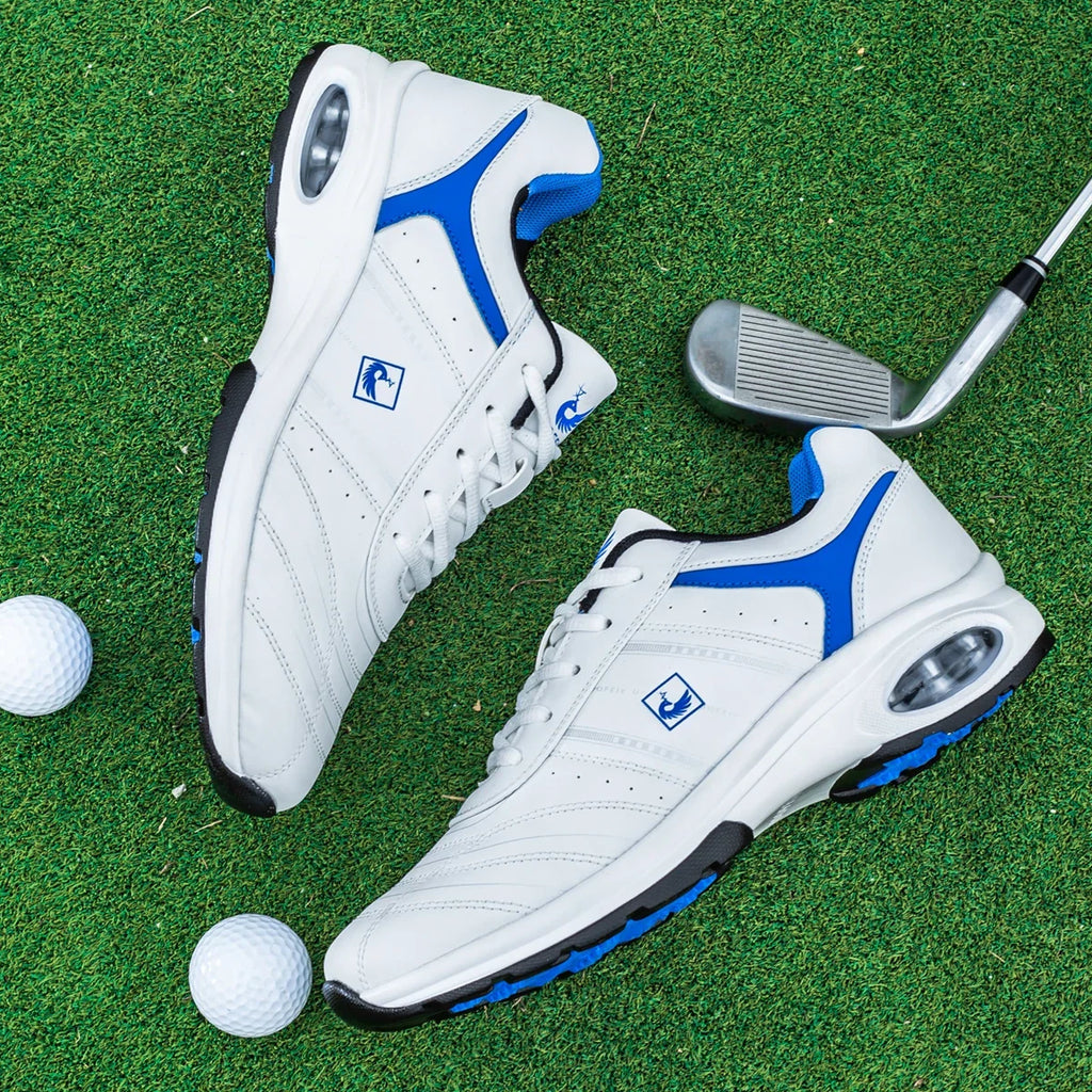 Men Golf Shoes Casual Breathable Waterproof Non-slip Golf Outdoor Training Shoes