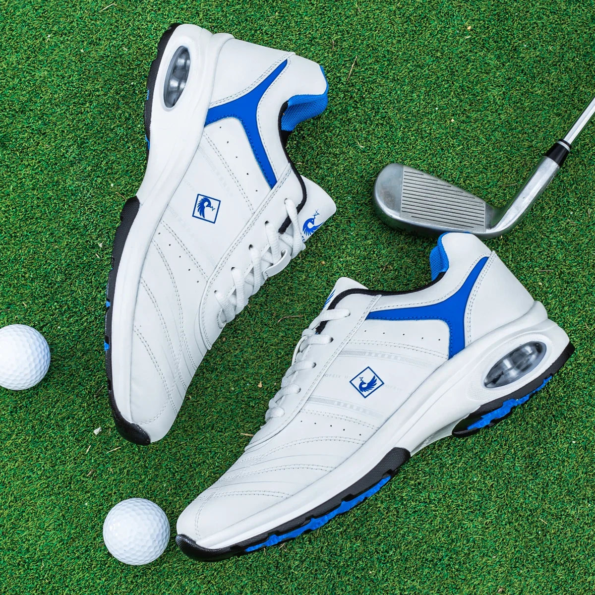 Men Golf Shoes Casual Breathable Waterproof Non-slip Golf Outdoor Training Shoes