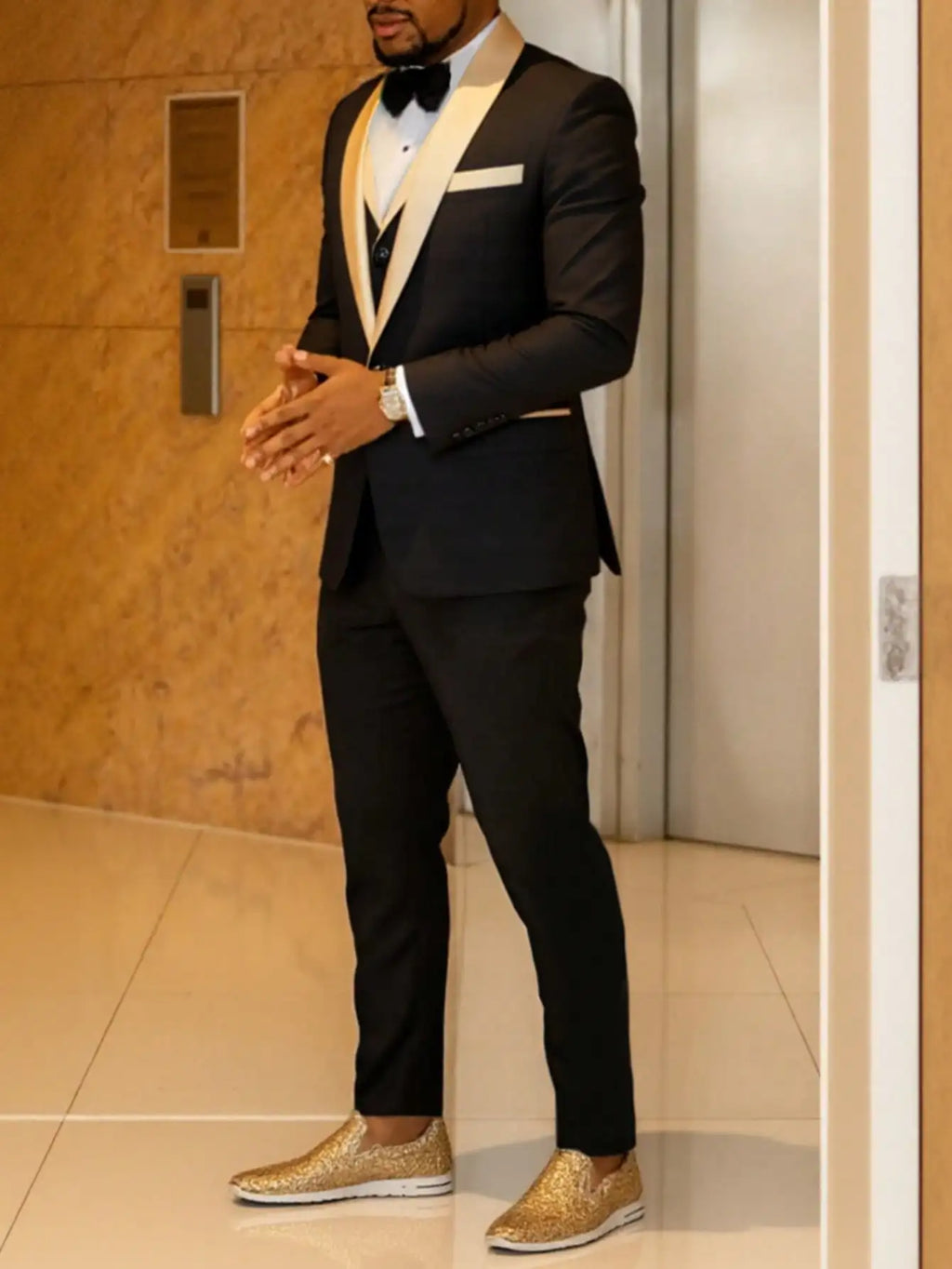 Mens 3 Piece Suit Tuxedo For Wedding
