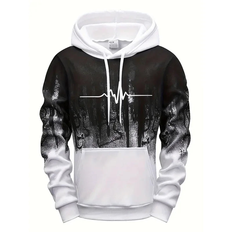 High Quality Men's Tracksuit Casual Jogging Men Versatile Sweatshirts Sweat Pants Fashion Comfort Daily Sports Simple Hoodie Set