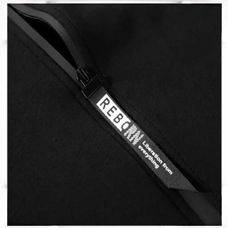Autumn and Winter Zippered Sweatshirts + Sportswear Pants, Men's Jogging and Fitness Sets, Men's Casual Sportswear Sets